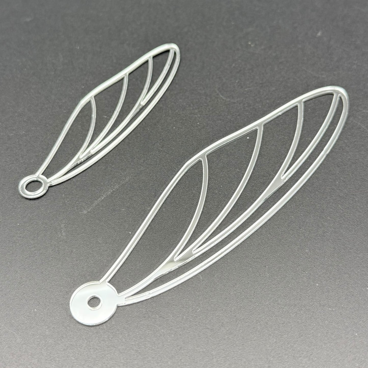 Clock hands "Wing" made of mirror acrylic