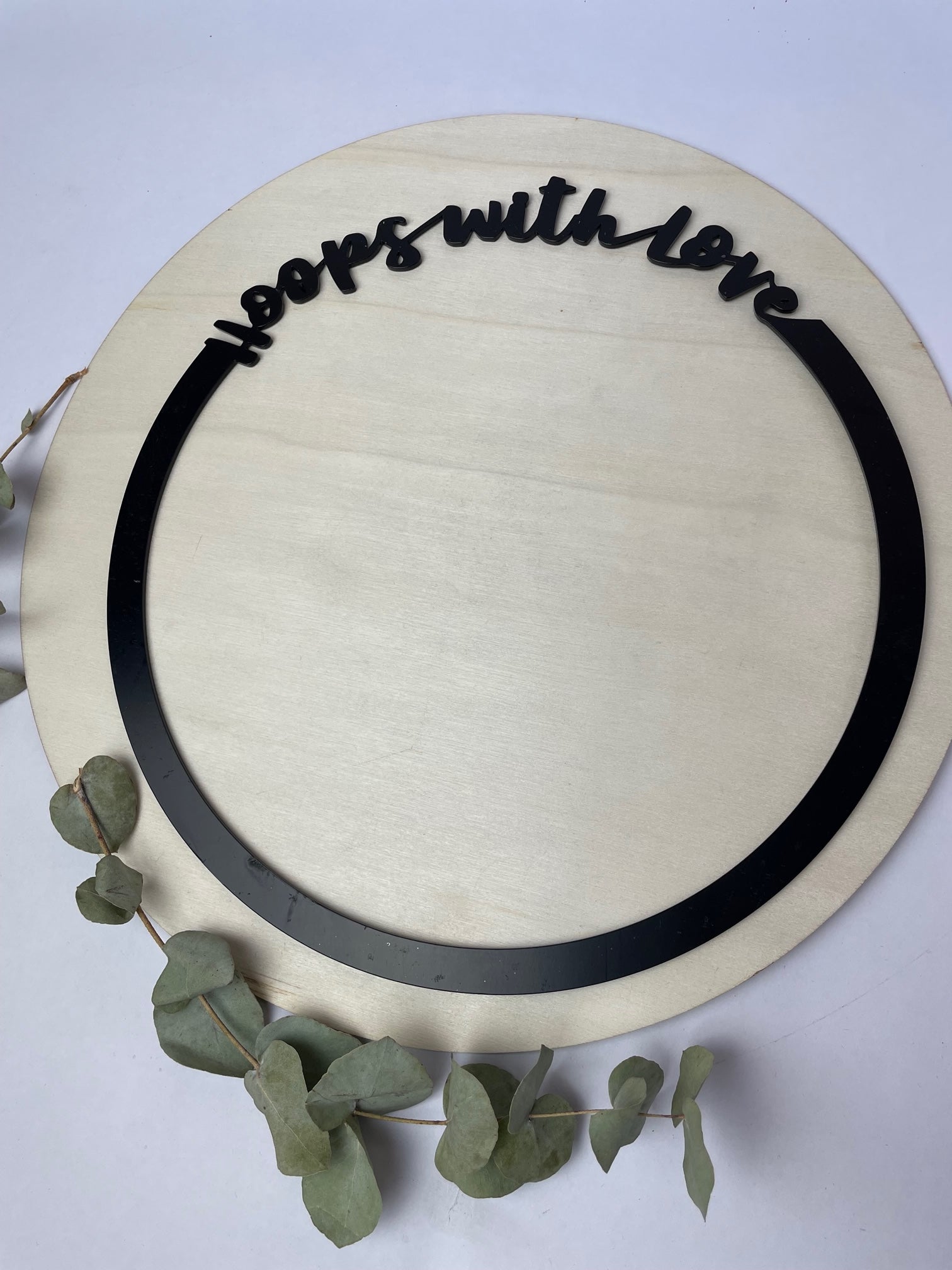 Türkranz mit personalisiertem Logo