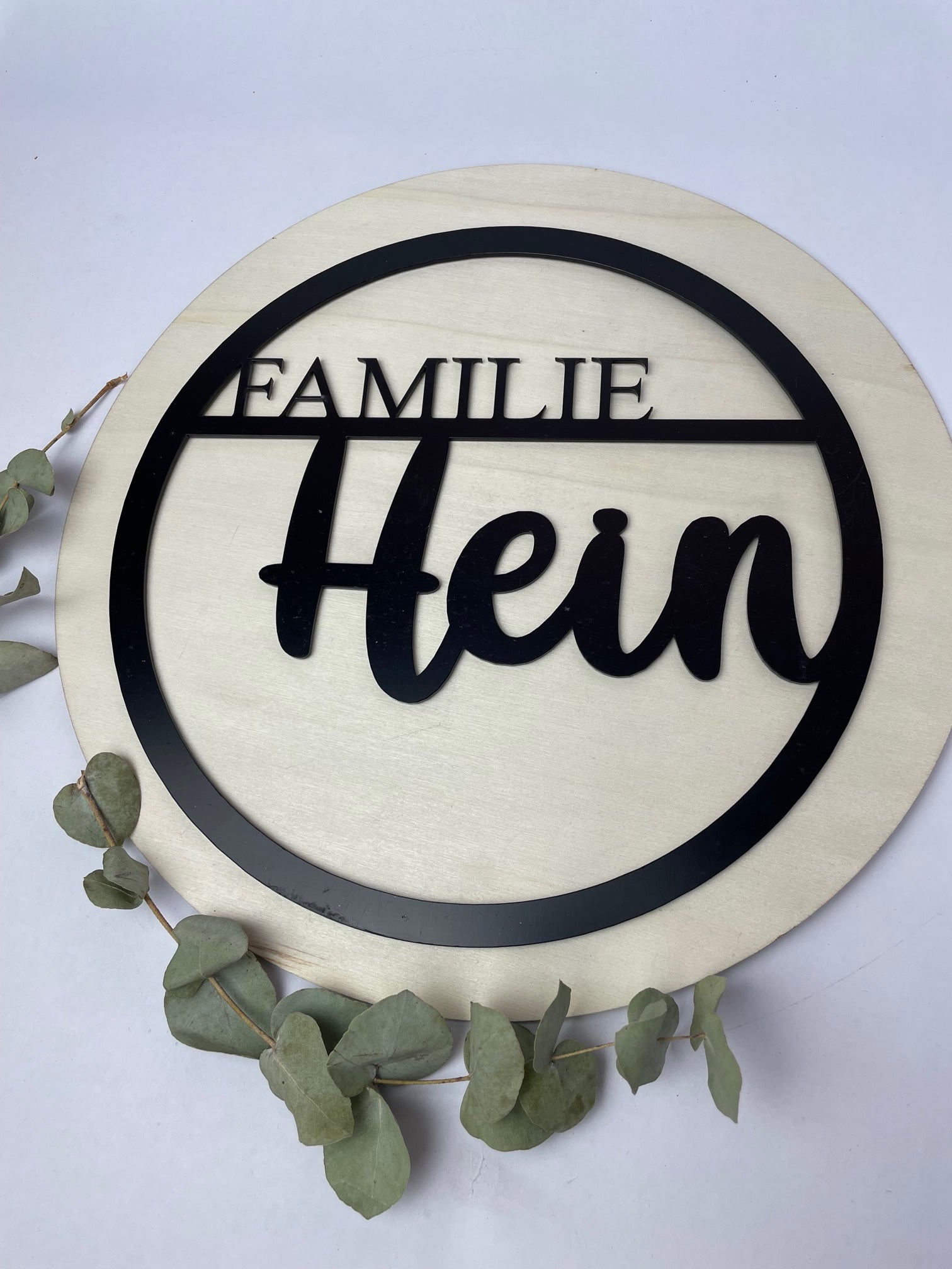 Türkranz mit Familien Namen