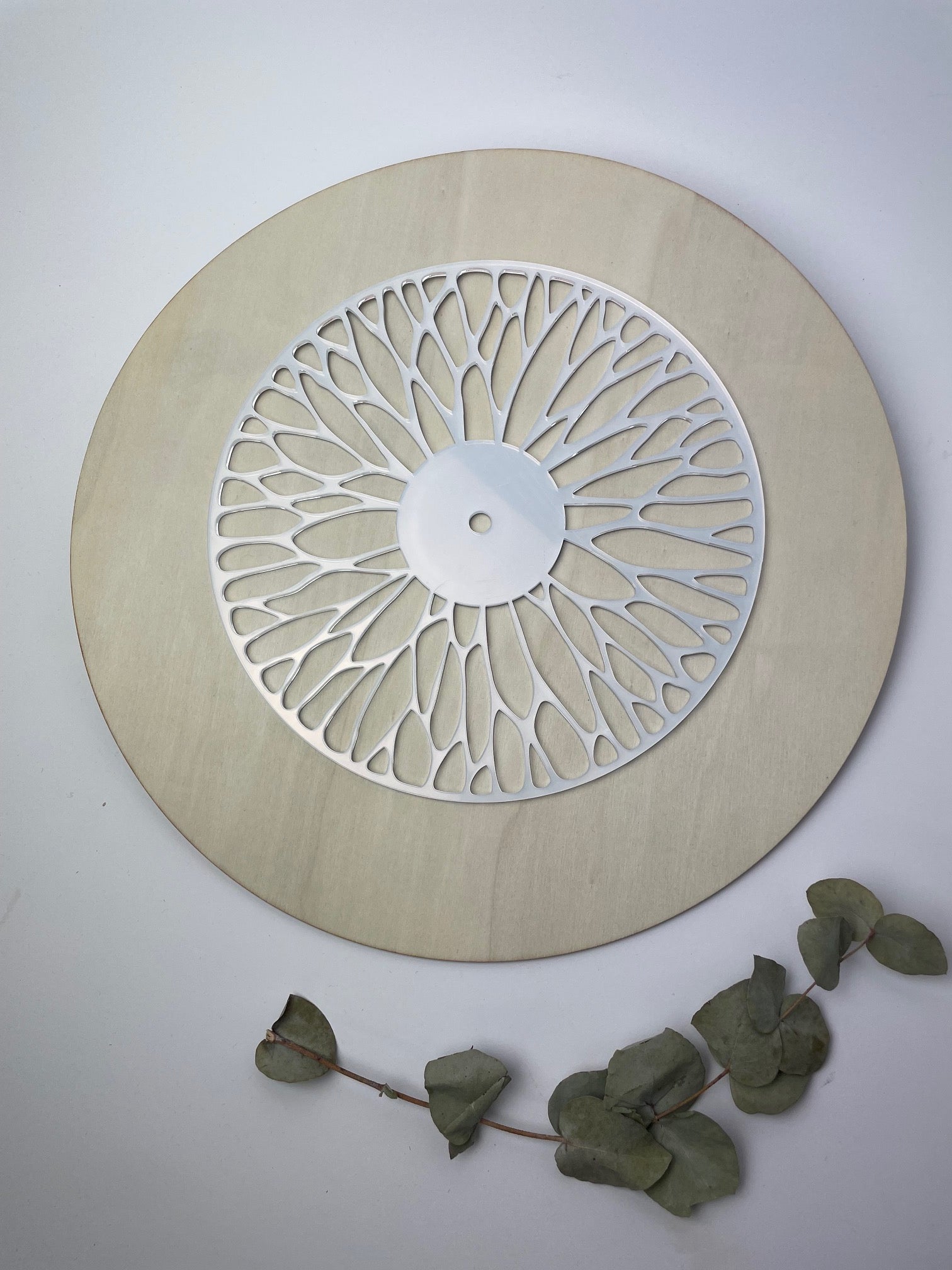 Template Design No. 045 für Uhr oder Wandbild aus Spiegelacryl