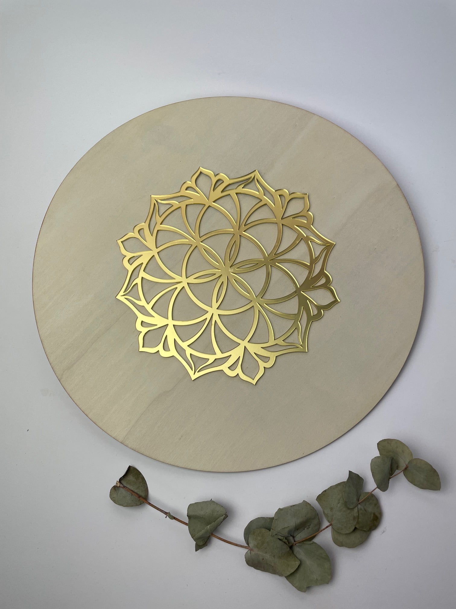 Template Design No. 066 für Uhr oder Wandbild aus Spiegelacryl