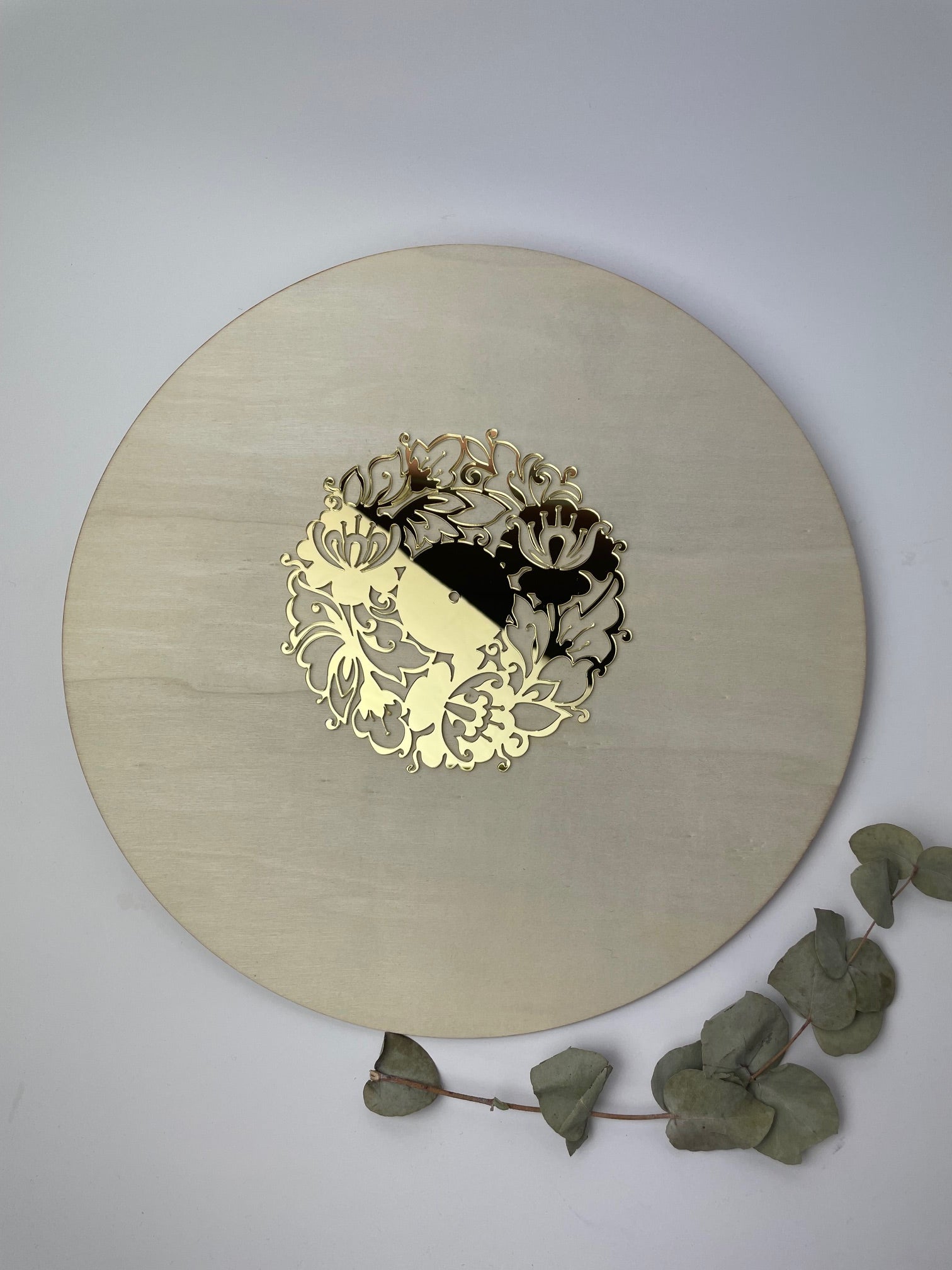 Template Design No. 113 für Uhr oder Wandbild aus Spiegelacryl