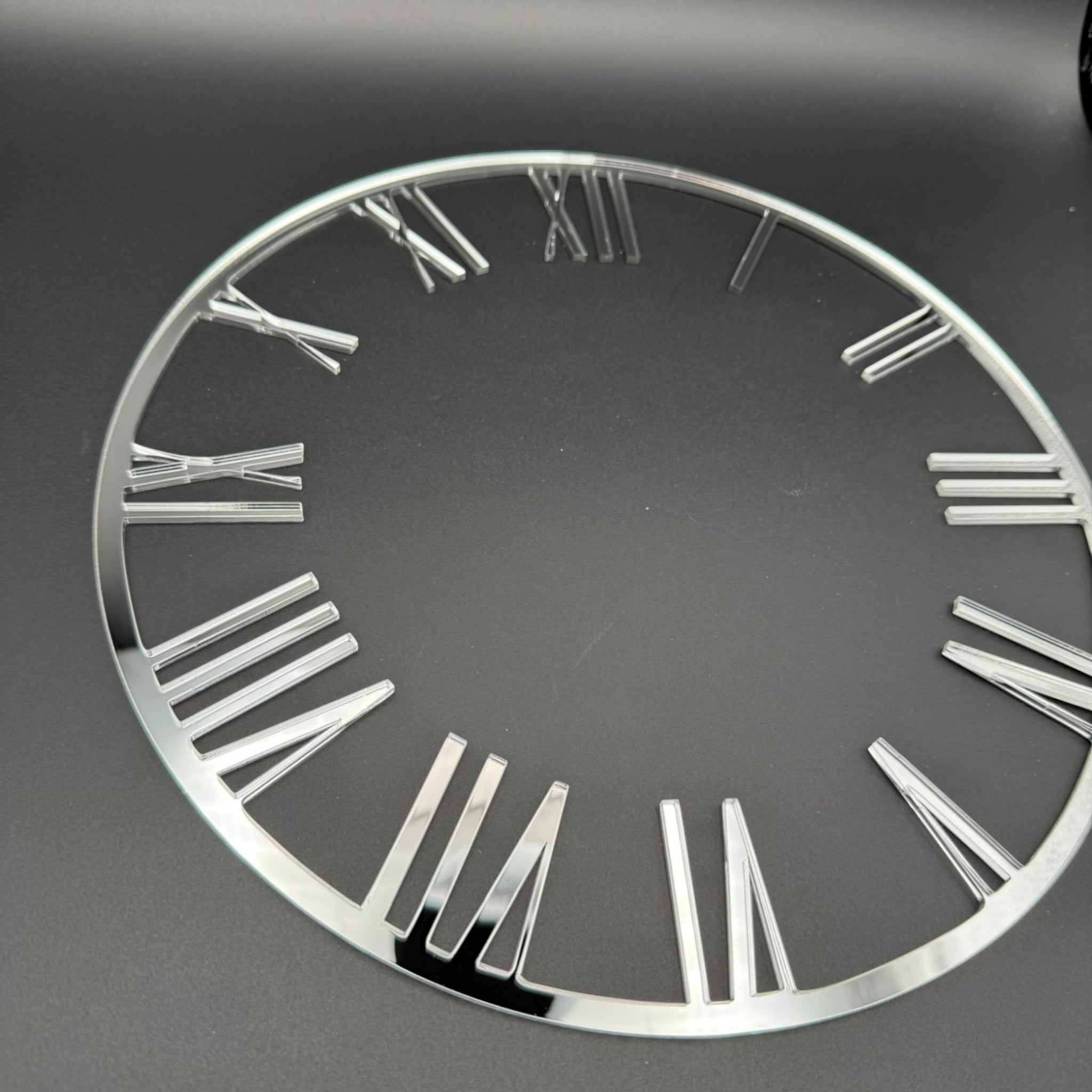 Roman numeral ring open