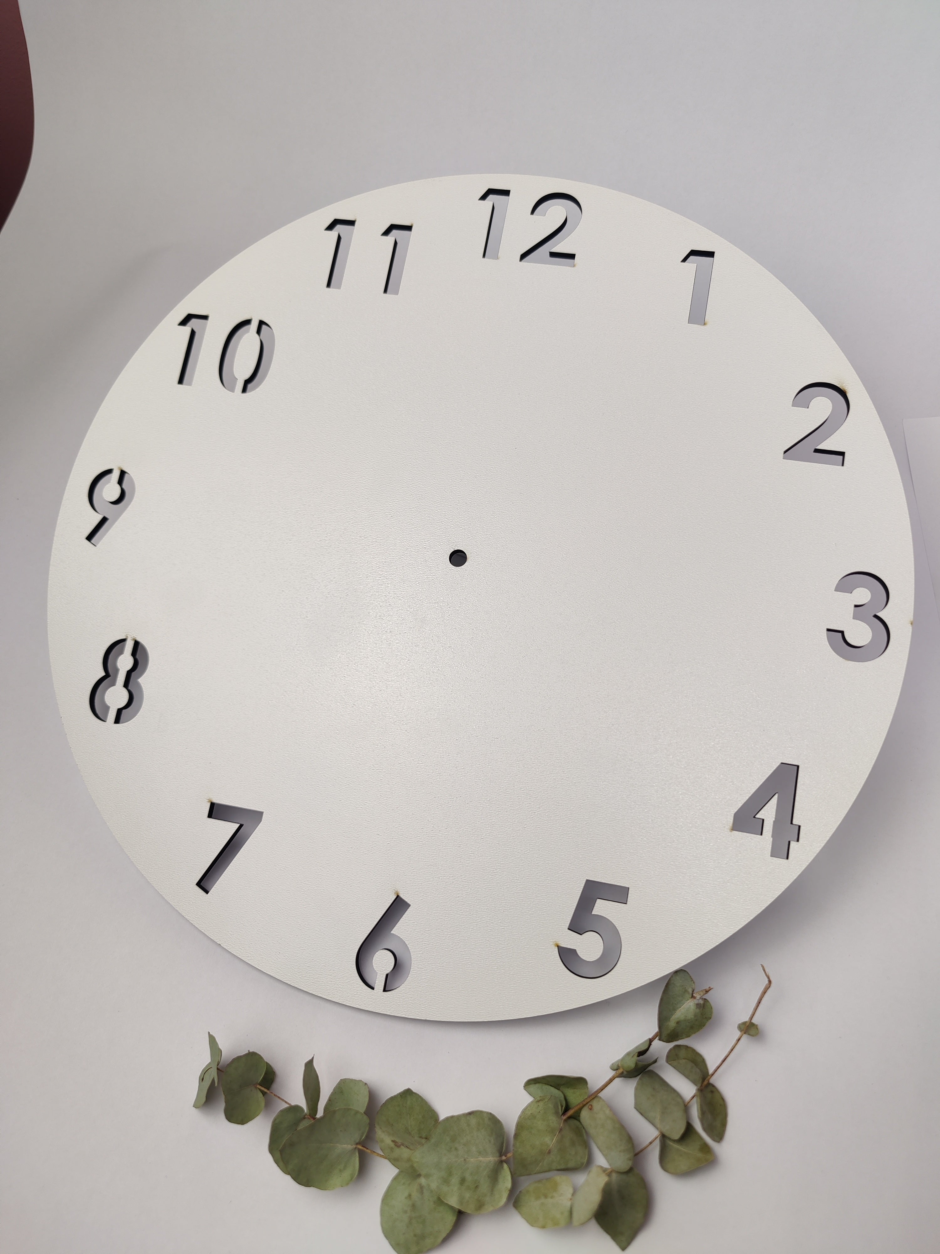 Artboard Uhr "classic number"