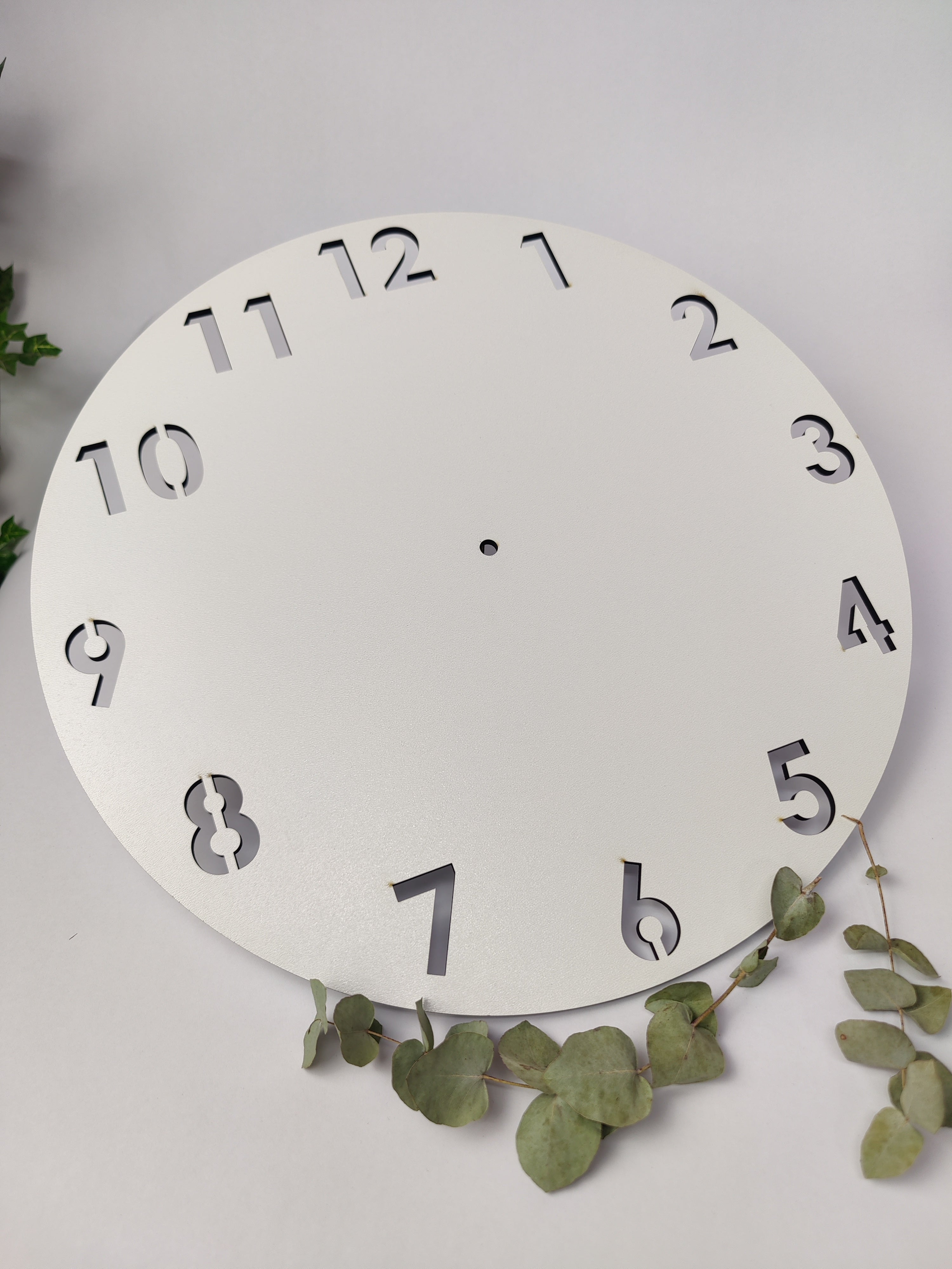 Artboard Uhr "classic number"