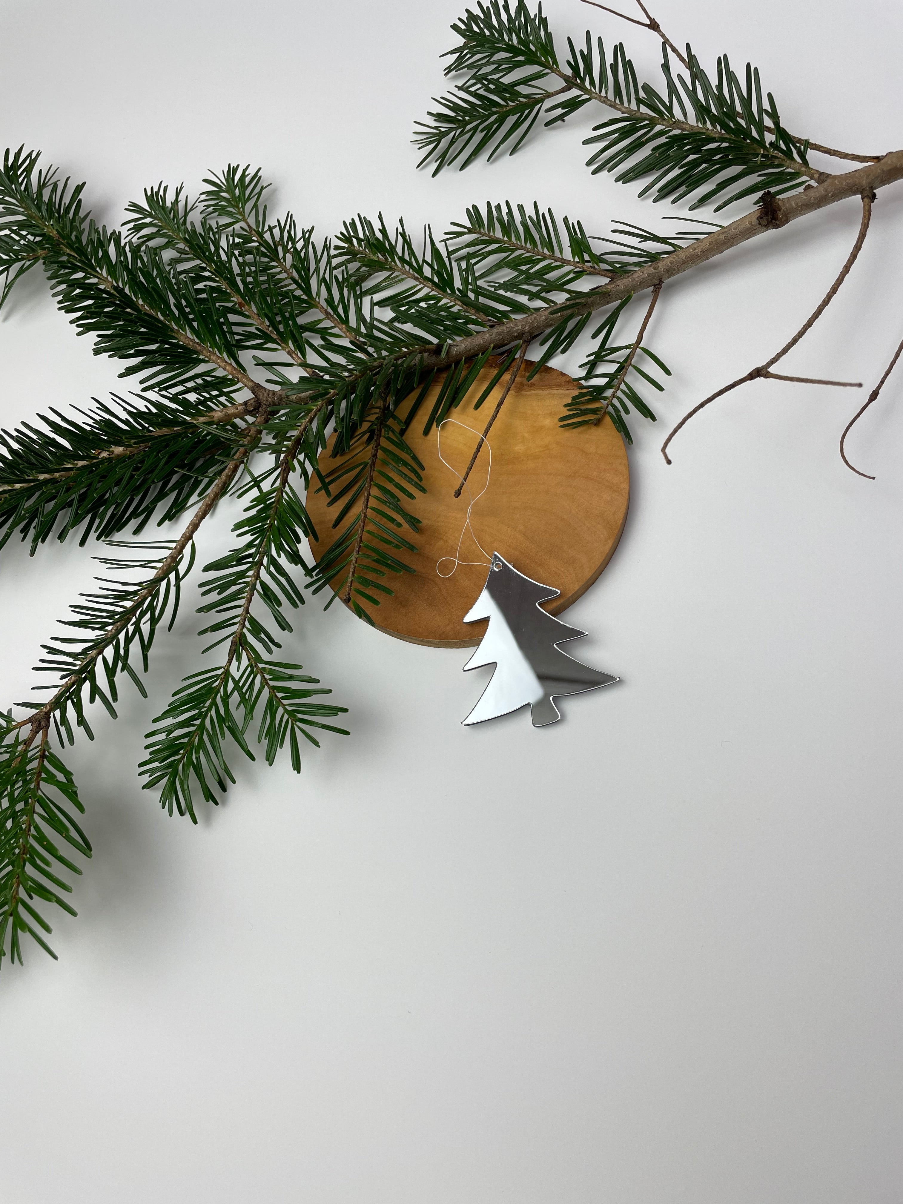 Christmas decorations “Fir tree” set of 5