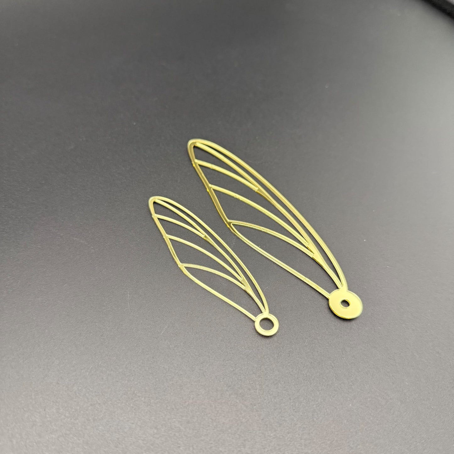 Clock hands "Wing" made of mirror acrylic
