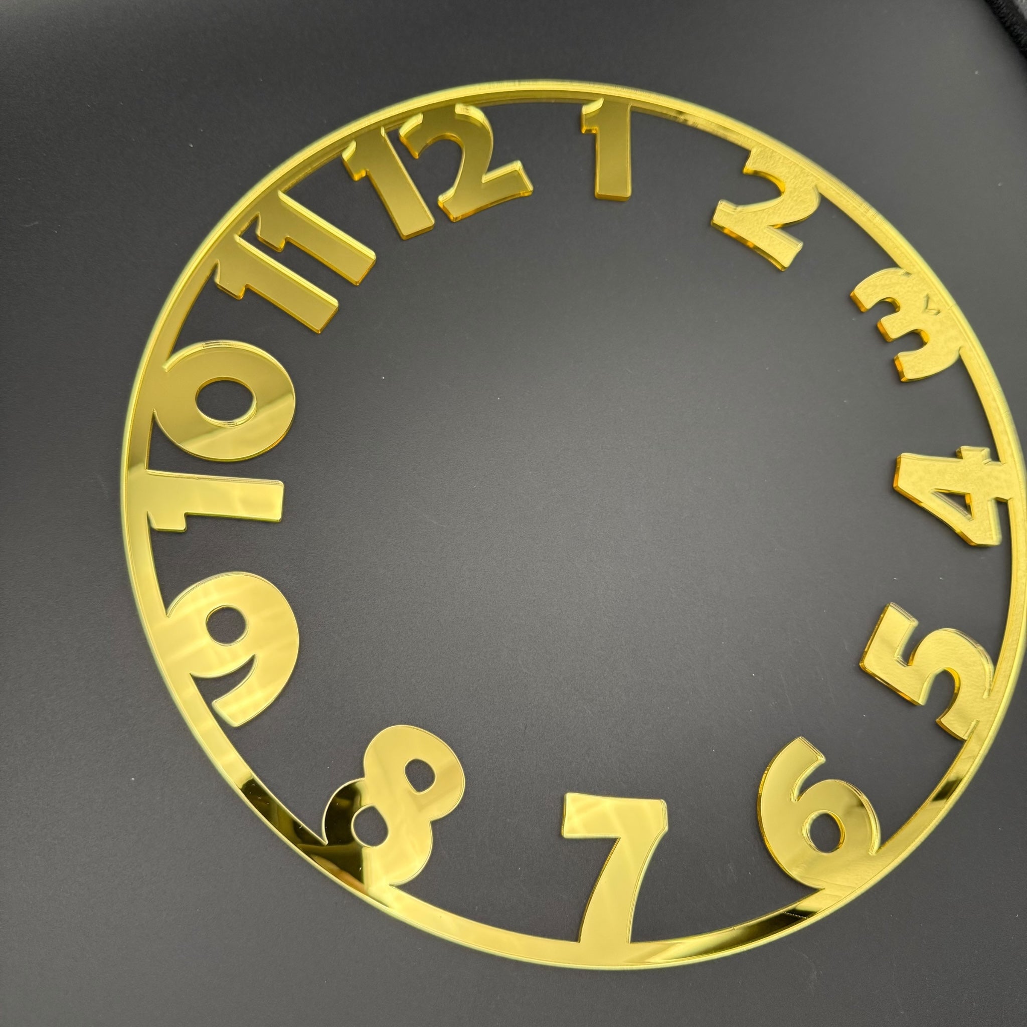 "Comic" number ring with Arabic numbers