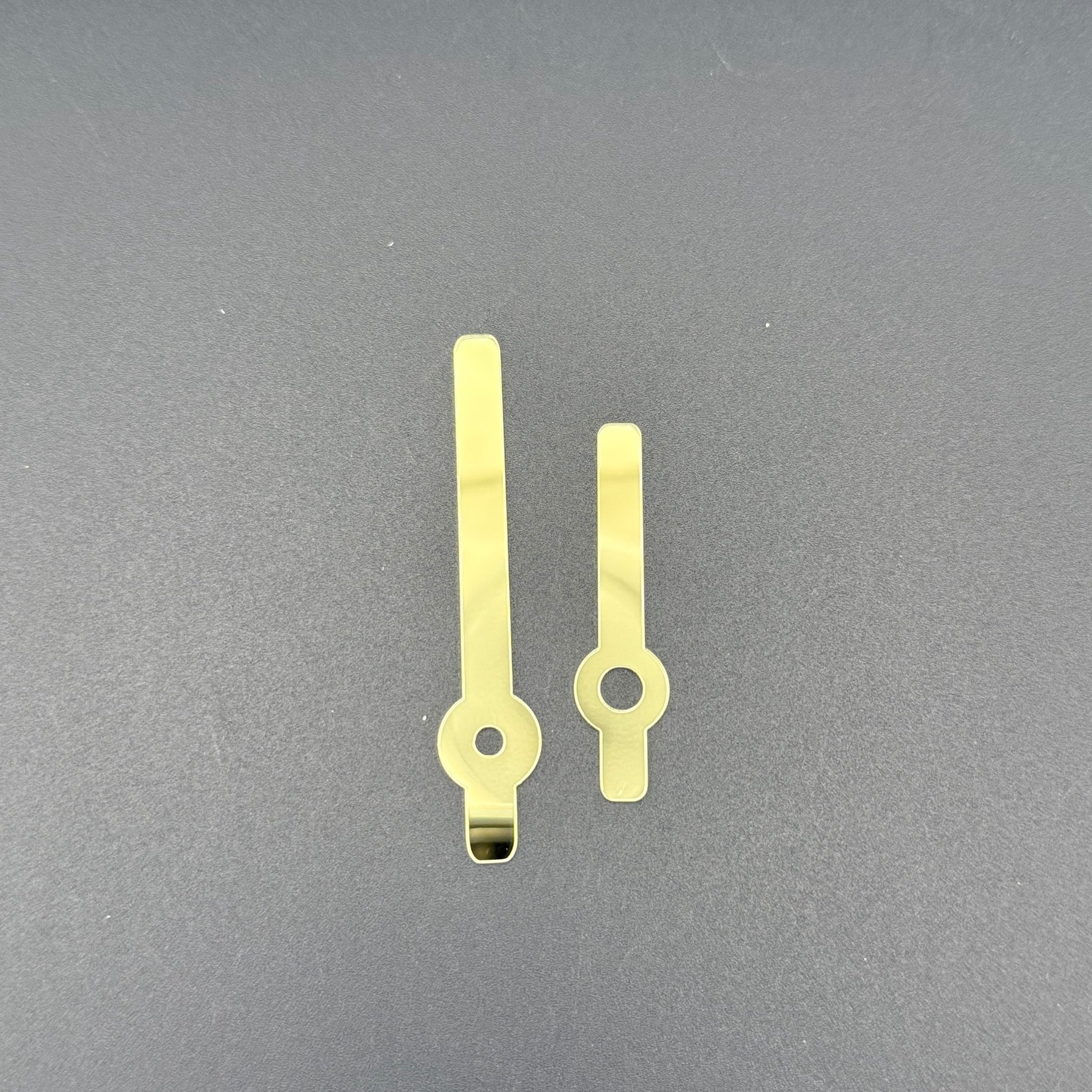 Mini Rund Uhrzeiger Gold – Kompakt für kleine DIY Wanduhrprojekte