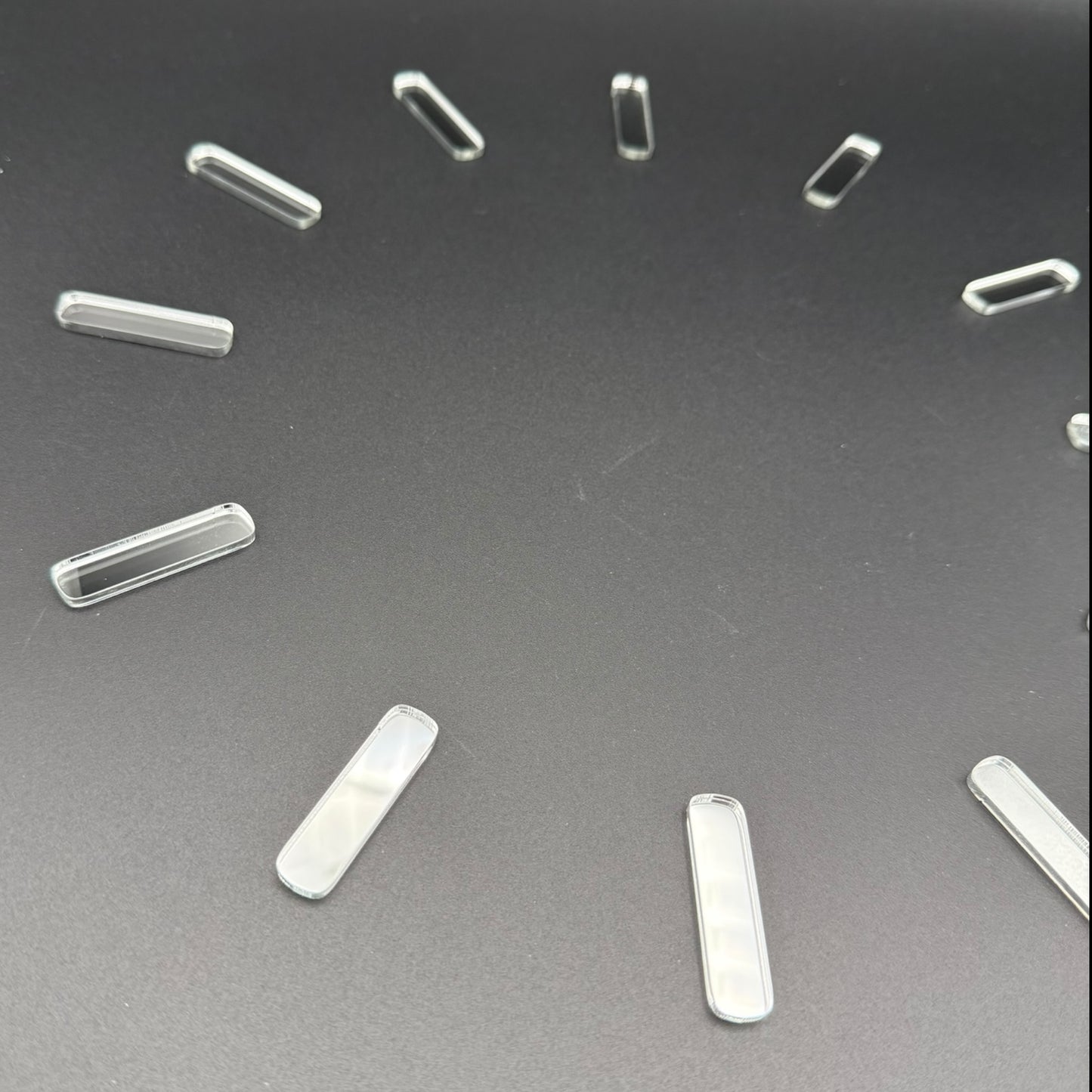 Set of 12 “Big Lines” made of acrylic