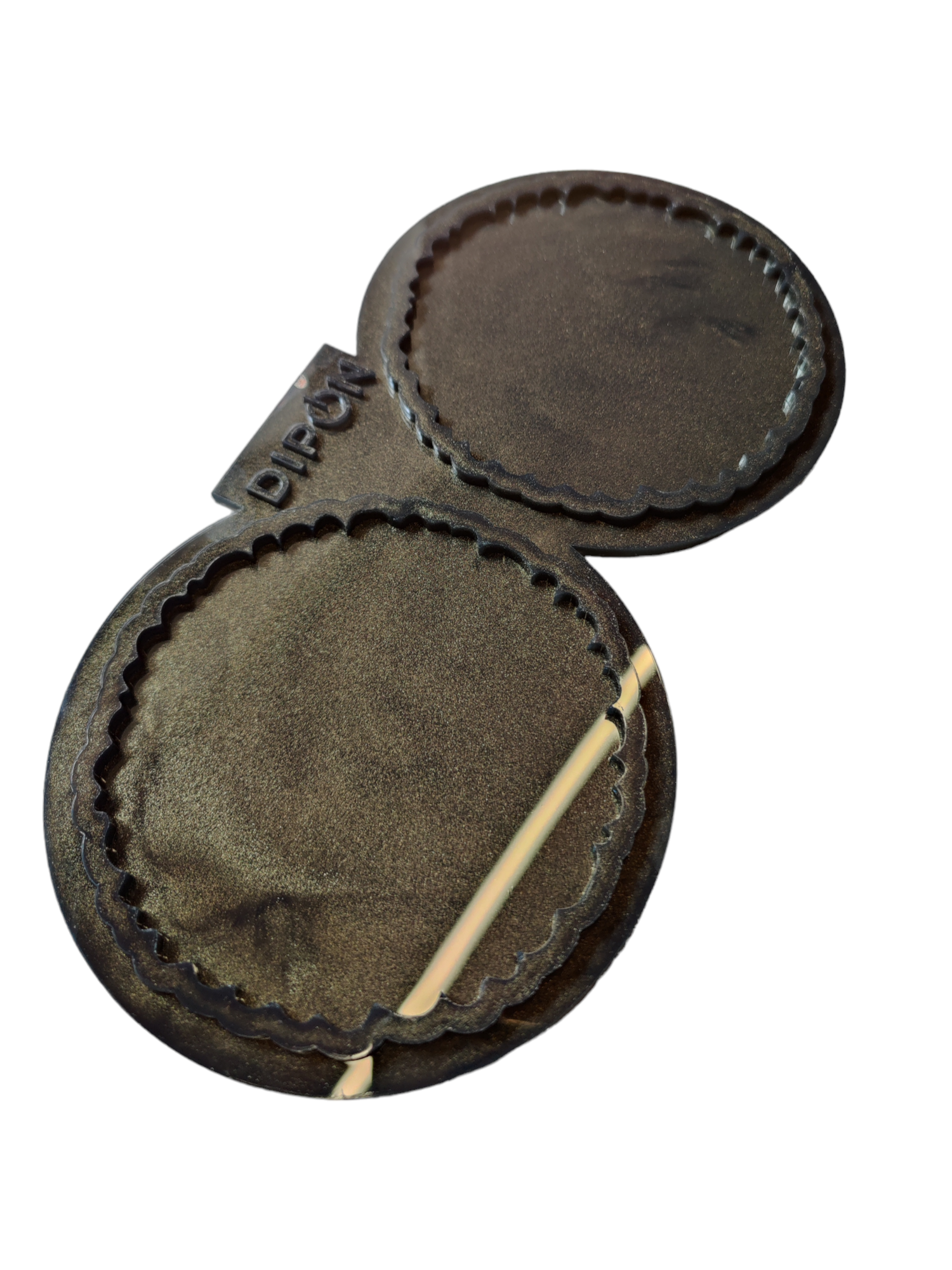 Mold No. 047 Untersetzer wolkiger Rand