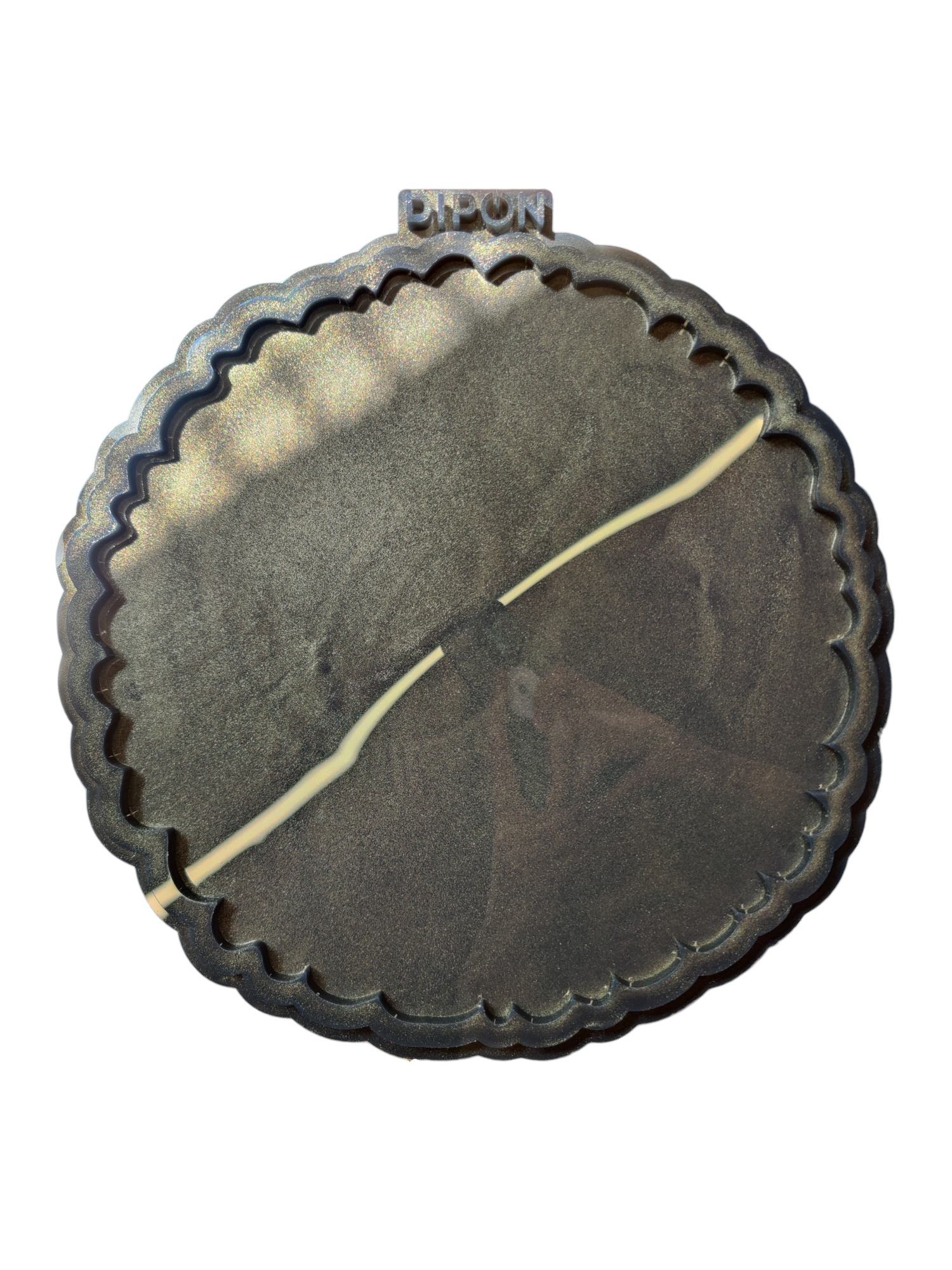 Mold No. 020 Tablett wolkiger Rand