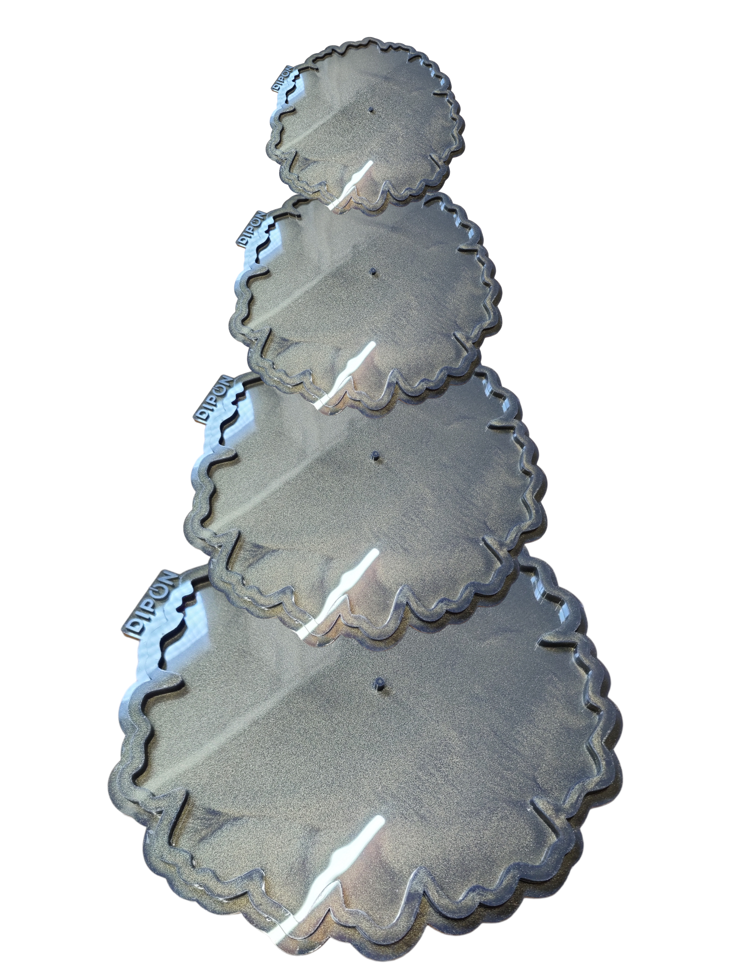 Etagere Mold gezackter Rand No. 034, 033, 032, 031