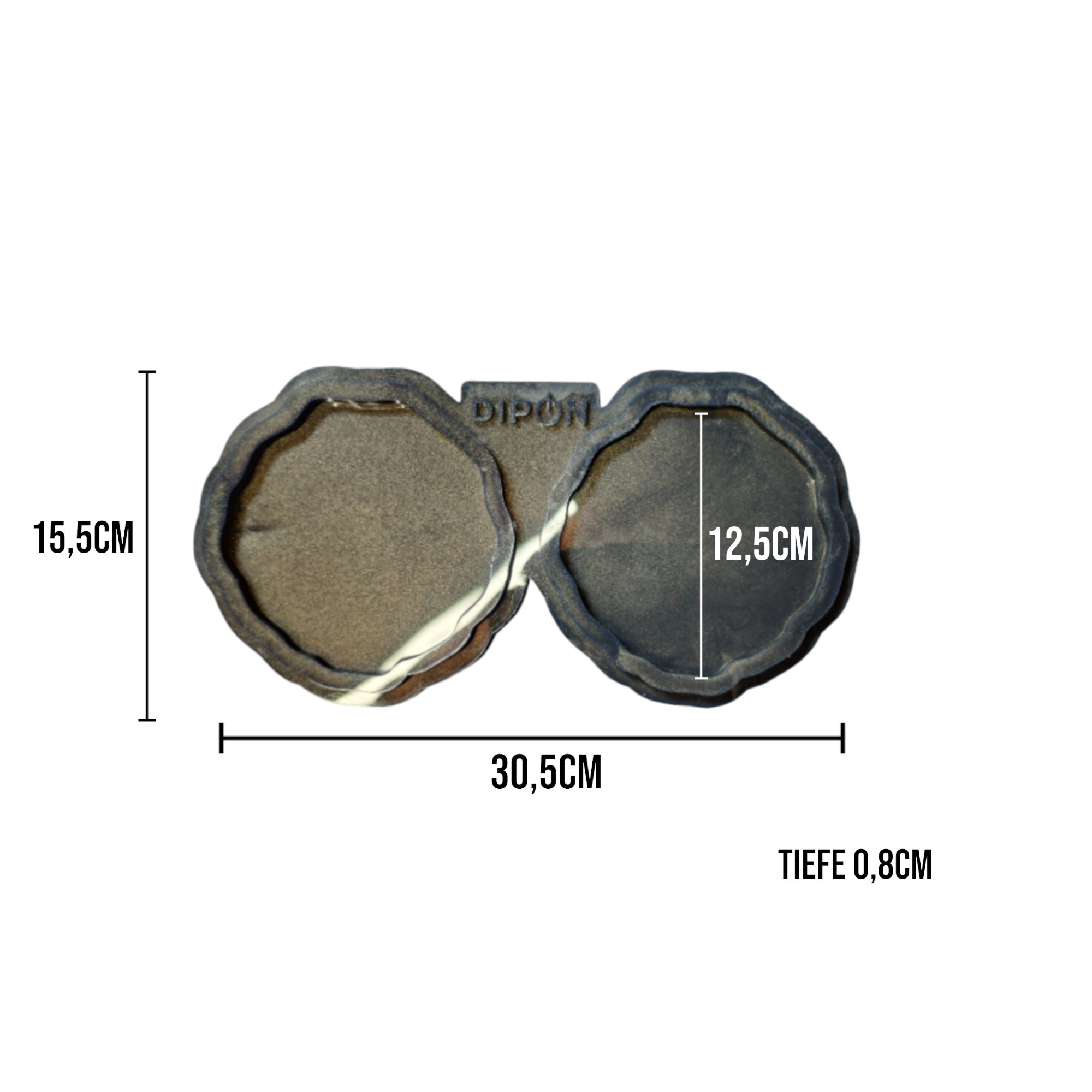Mold No. 046 Untersetzer Geodenrand
