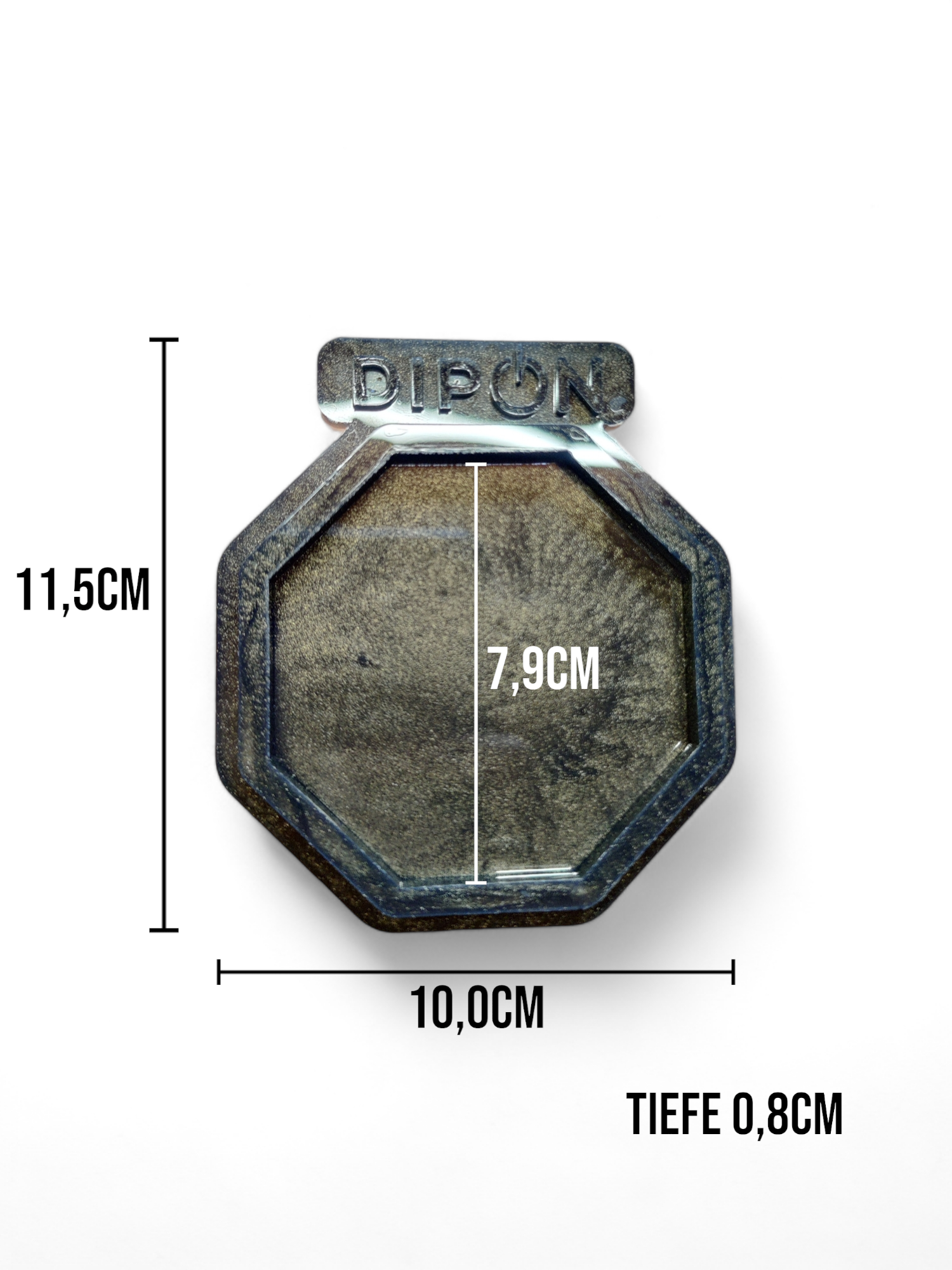 Mold No. 056 Untersetzer kleines Achteck
