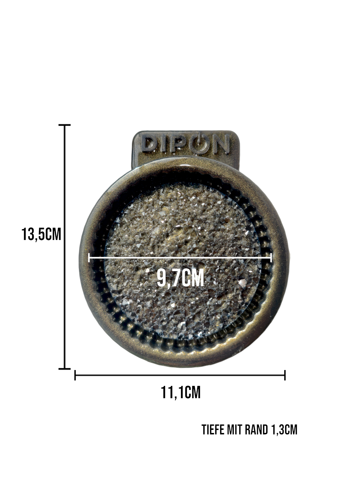 Mold No. 021 Schale kleine Kristalle