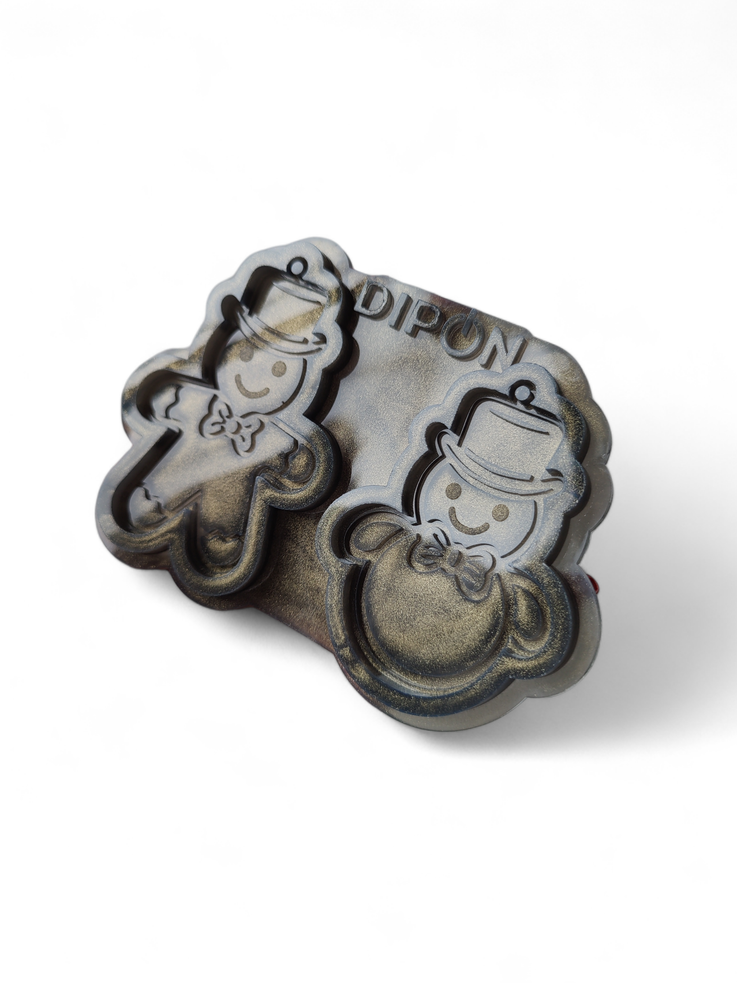 Mold No. 066 Freunde, Schneemann & lebkuchenmann