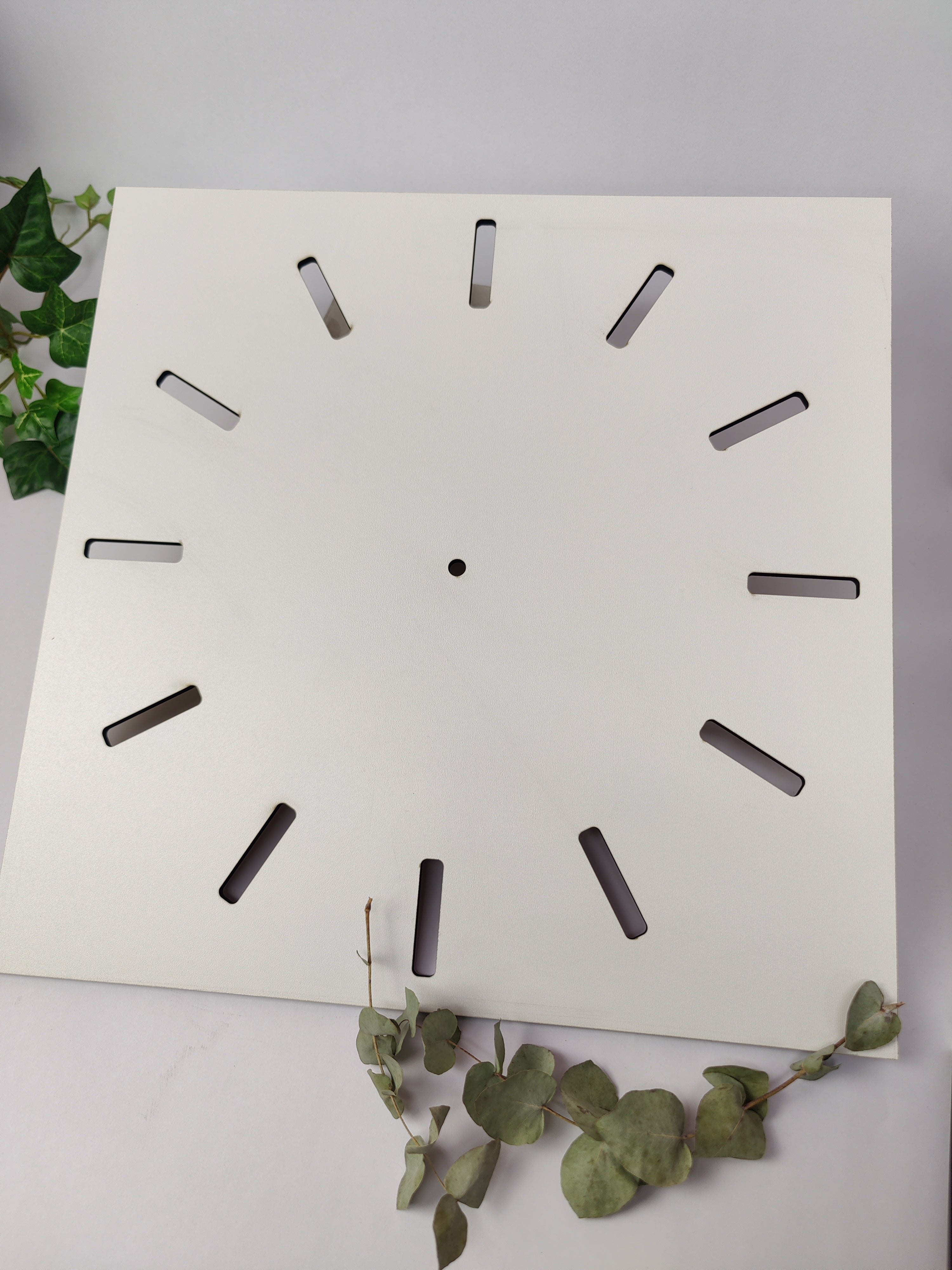 Artboard Uhr "square line"
