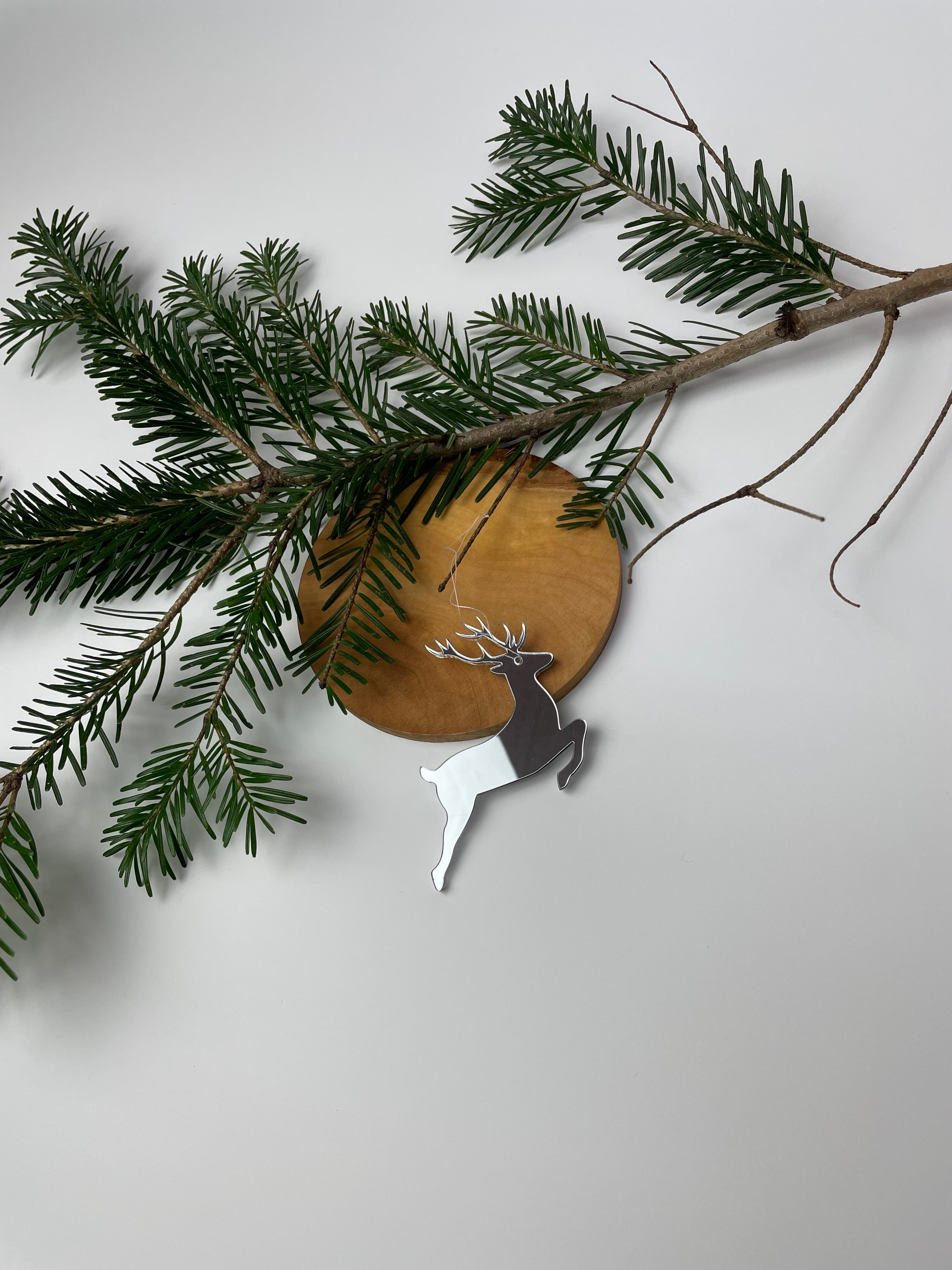 Weihnachtsschmuck „Rentier“ 5er Set