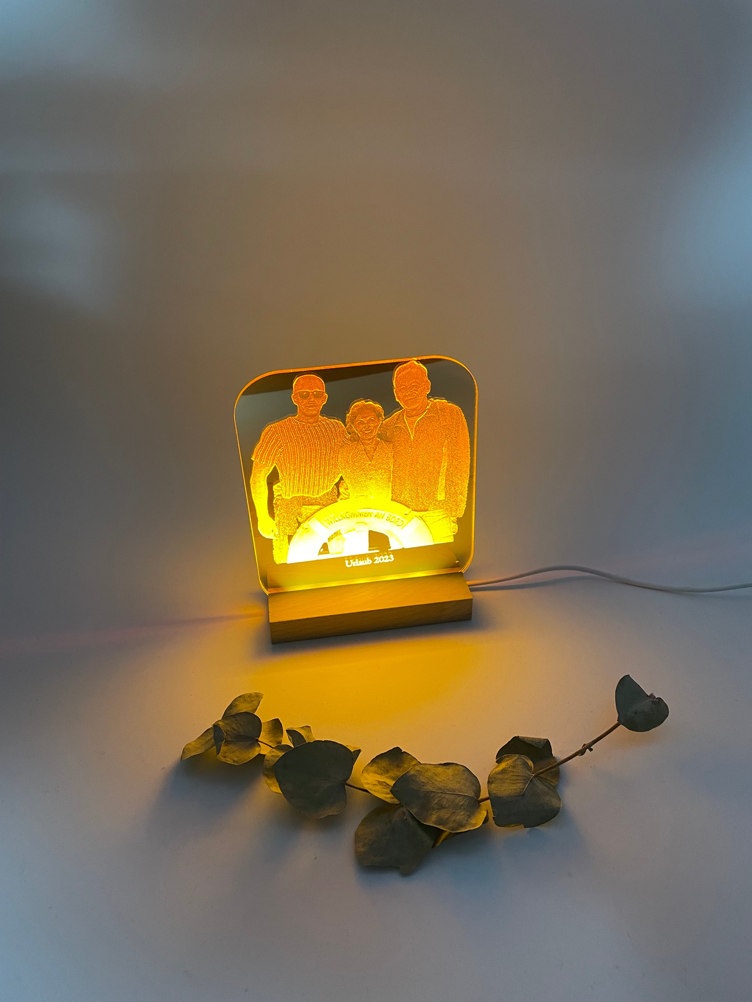Dein Foto als Lampe