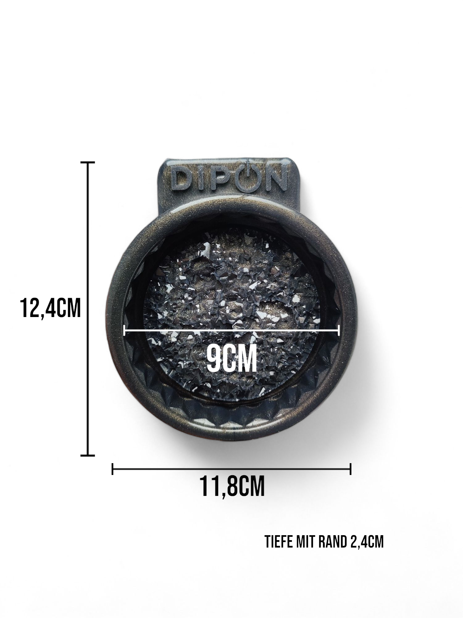 Mold No. 022 Schale Große Kristalle