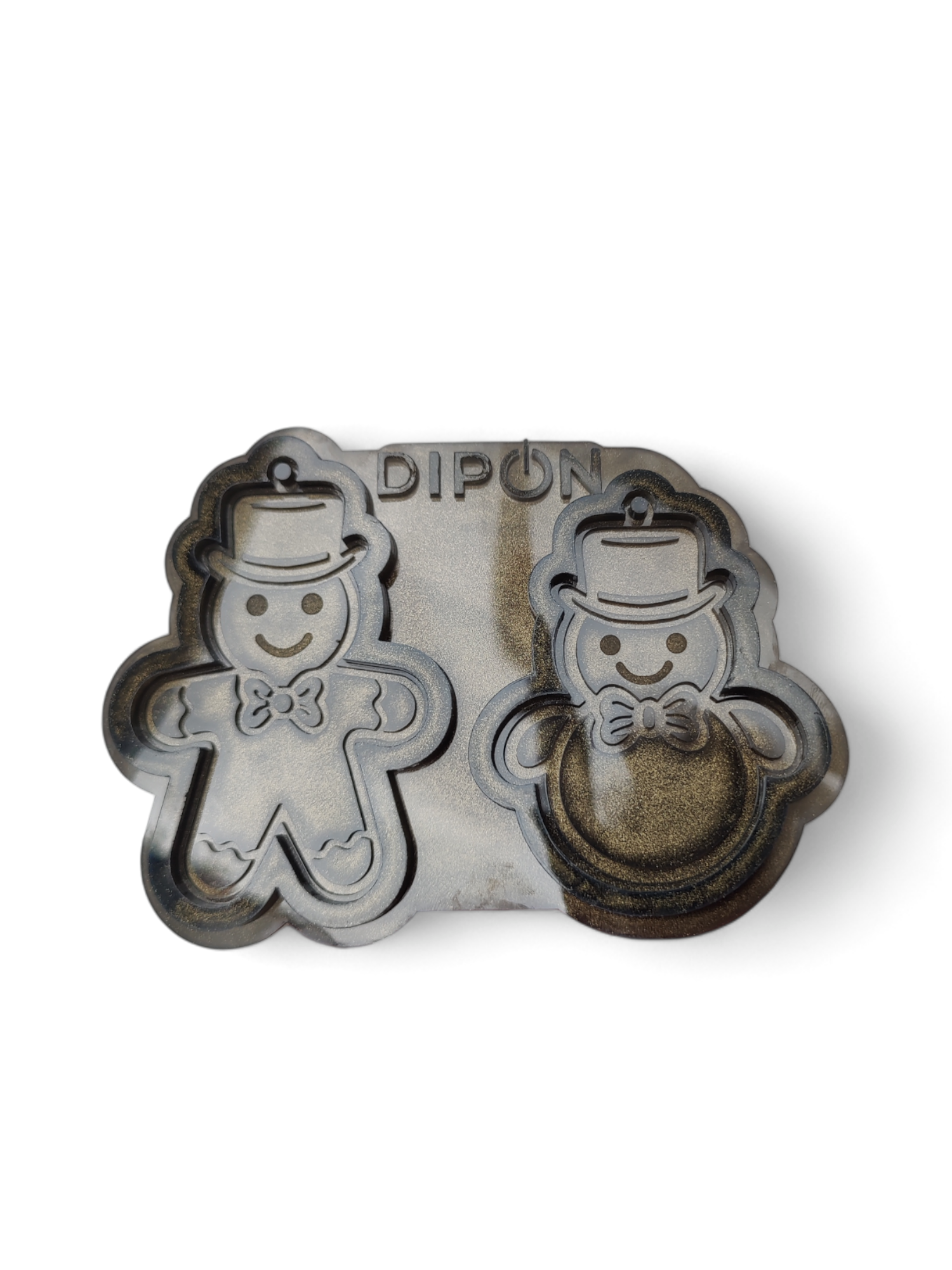 Mold No. 066 Freunde, Schneemann & lebkuchenmann