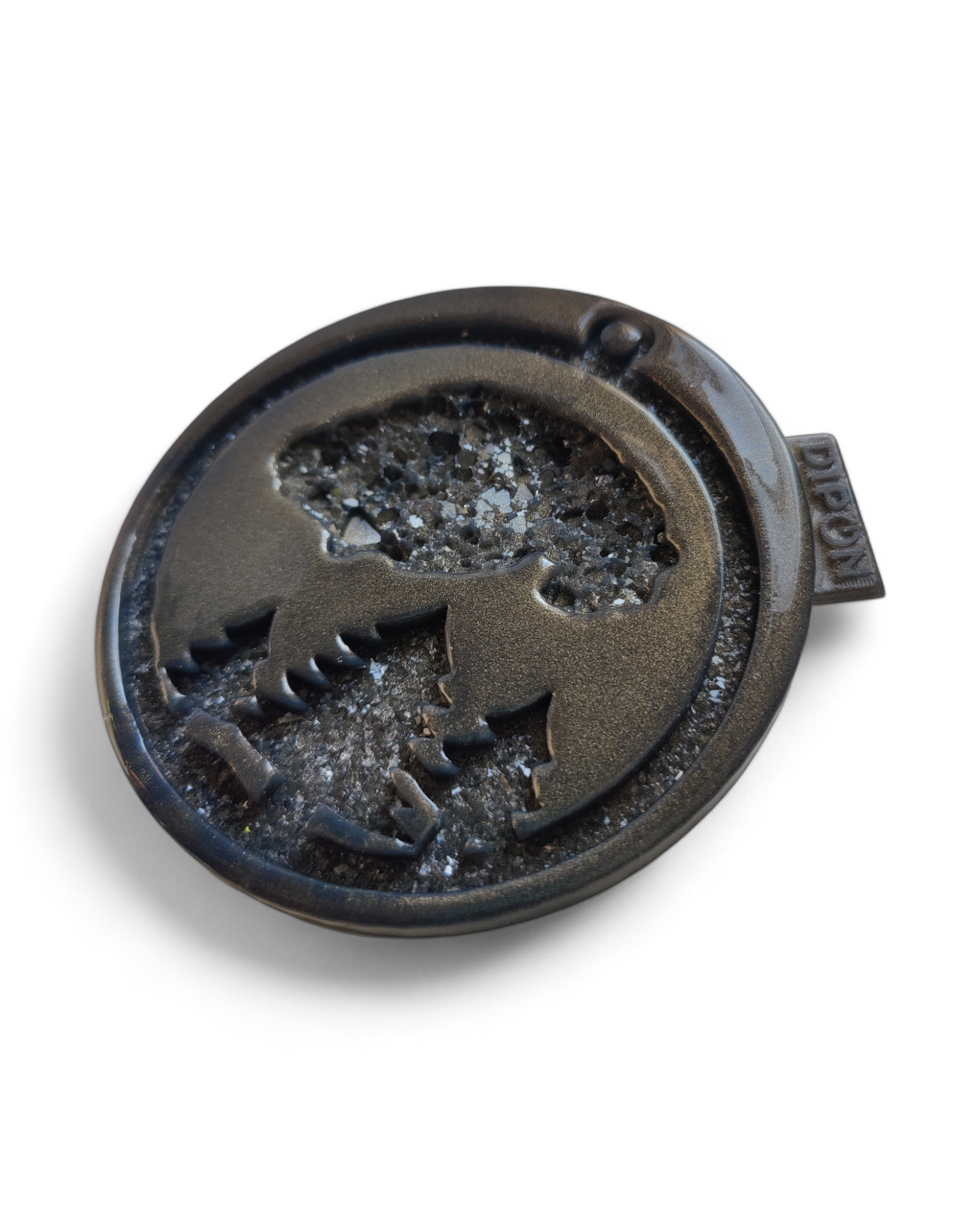 Mold No. 073 Weihnachtlichen Anhänger mit Schimmerndem Kristalleffekt und Druzy Highlight